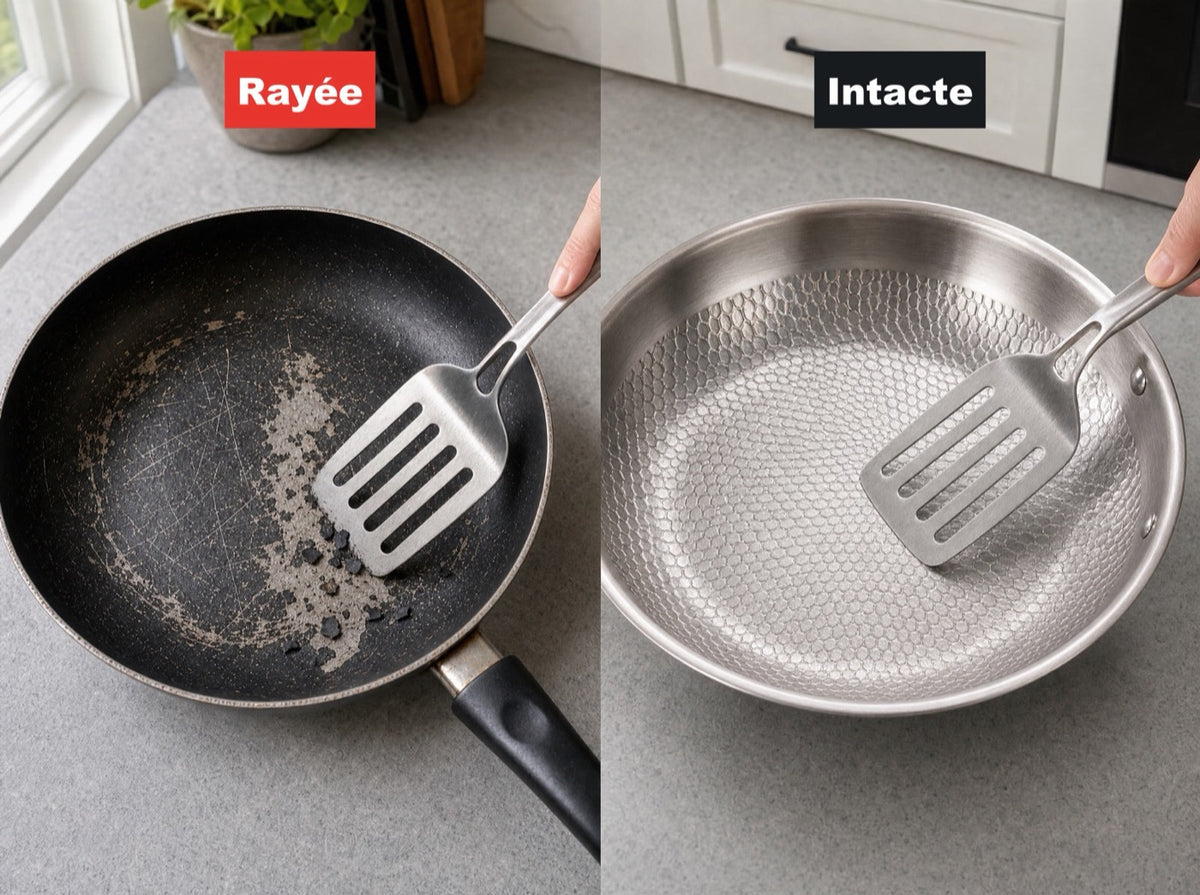 Spatule en métal autorisée