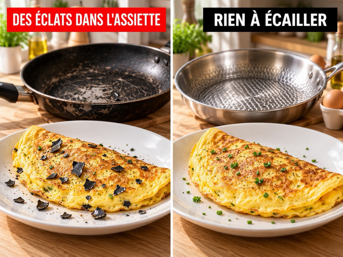 Plus d'éclats dans l'assiette